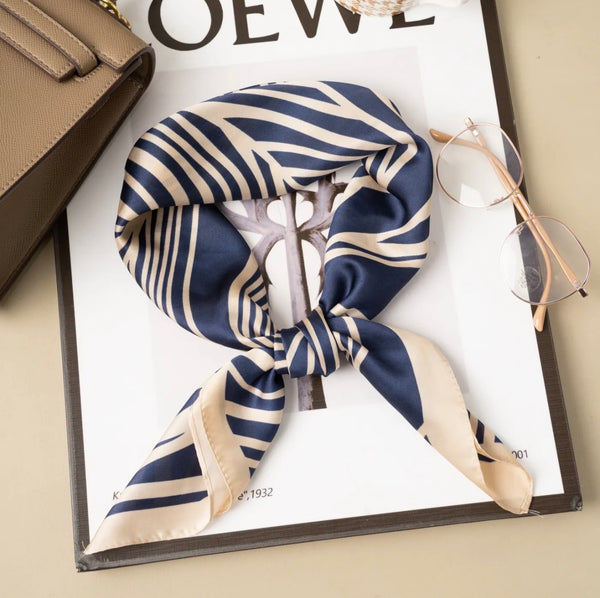 Foulard Bleu Sélène