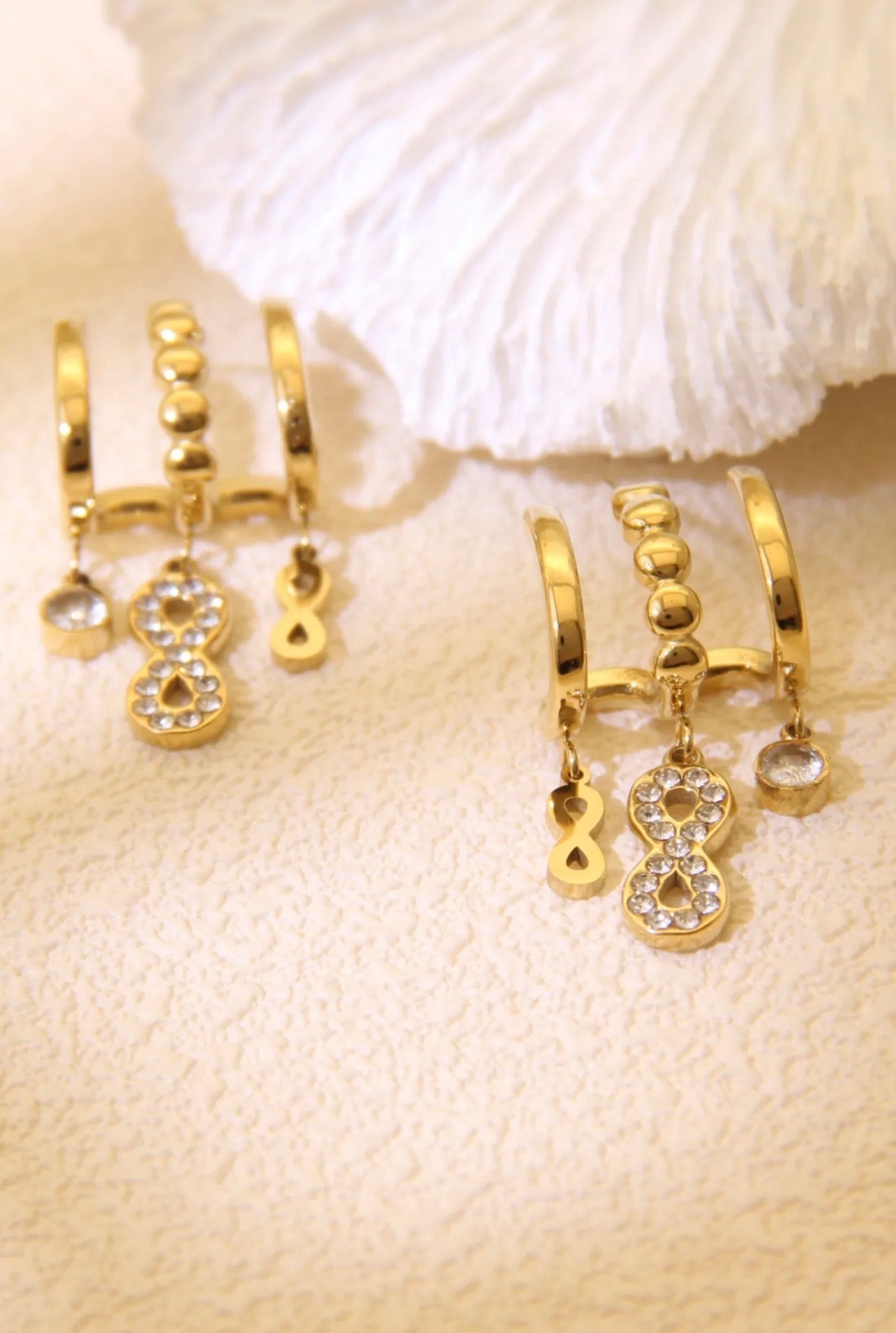 Boucles d’oreilles Effet Trio