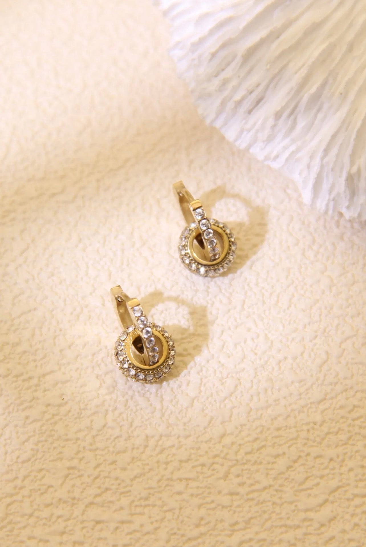 Boucles d’oreilles Halo d’Or