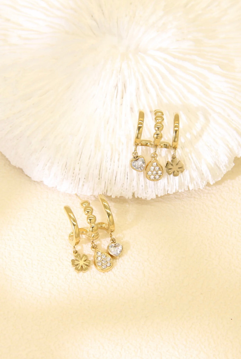Boucles d’oreilles Cassis