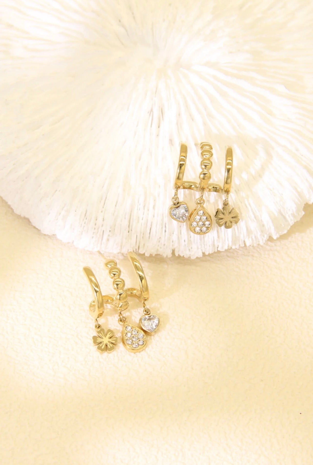 Boucles d’oreilles Cassis