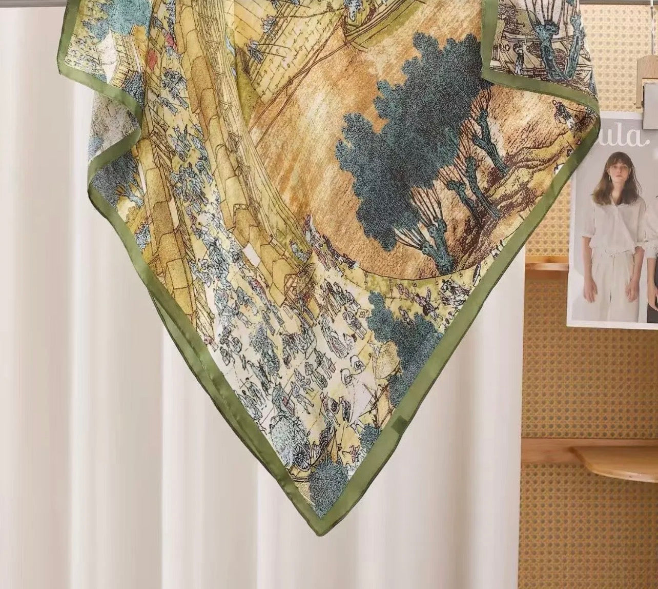 Foulard Jade d’orient