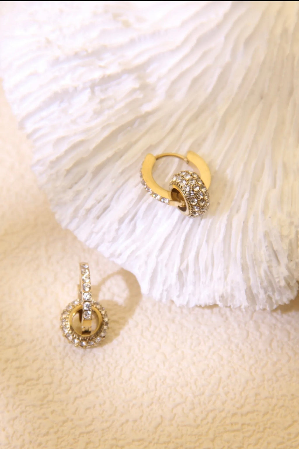 Boucles d’oreilles Halo d’Or