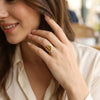 Bague Étoile Dorée