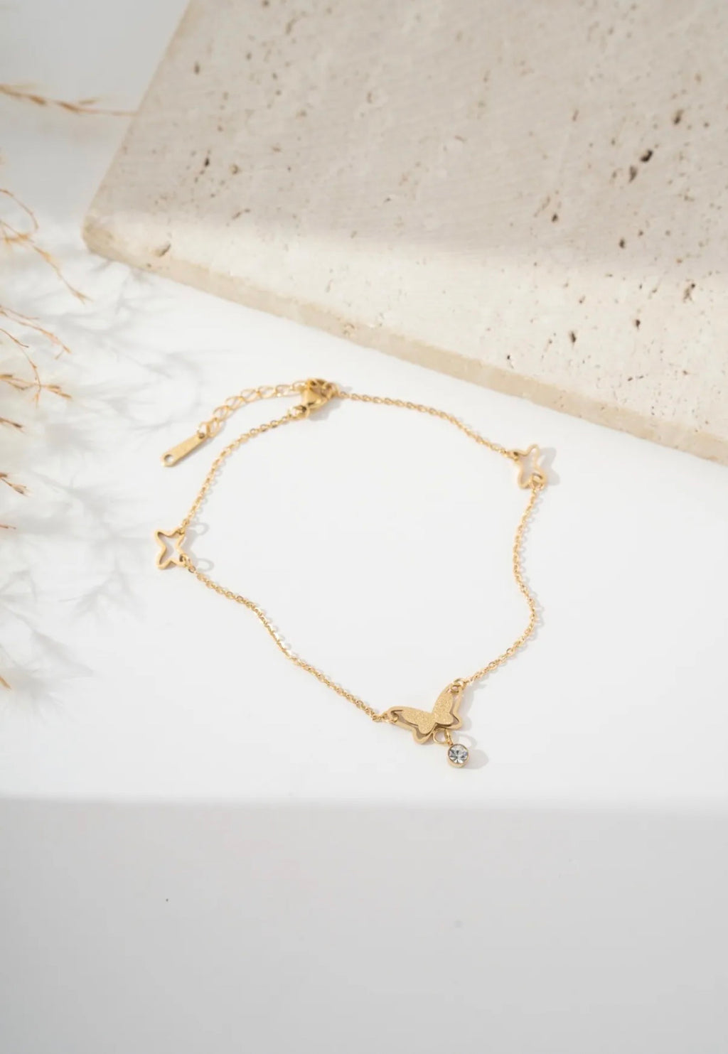 Chaîne de cheville butterfly