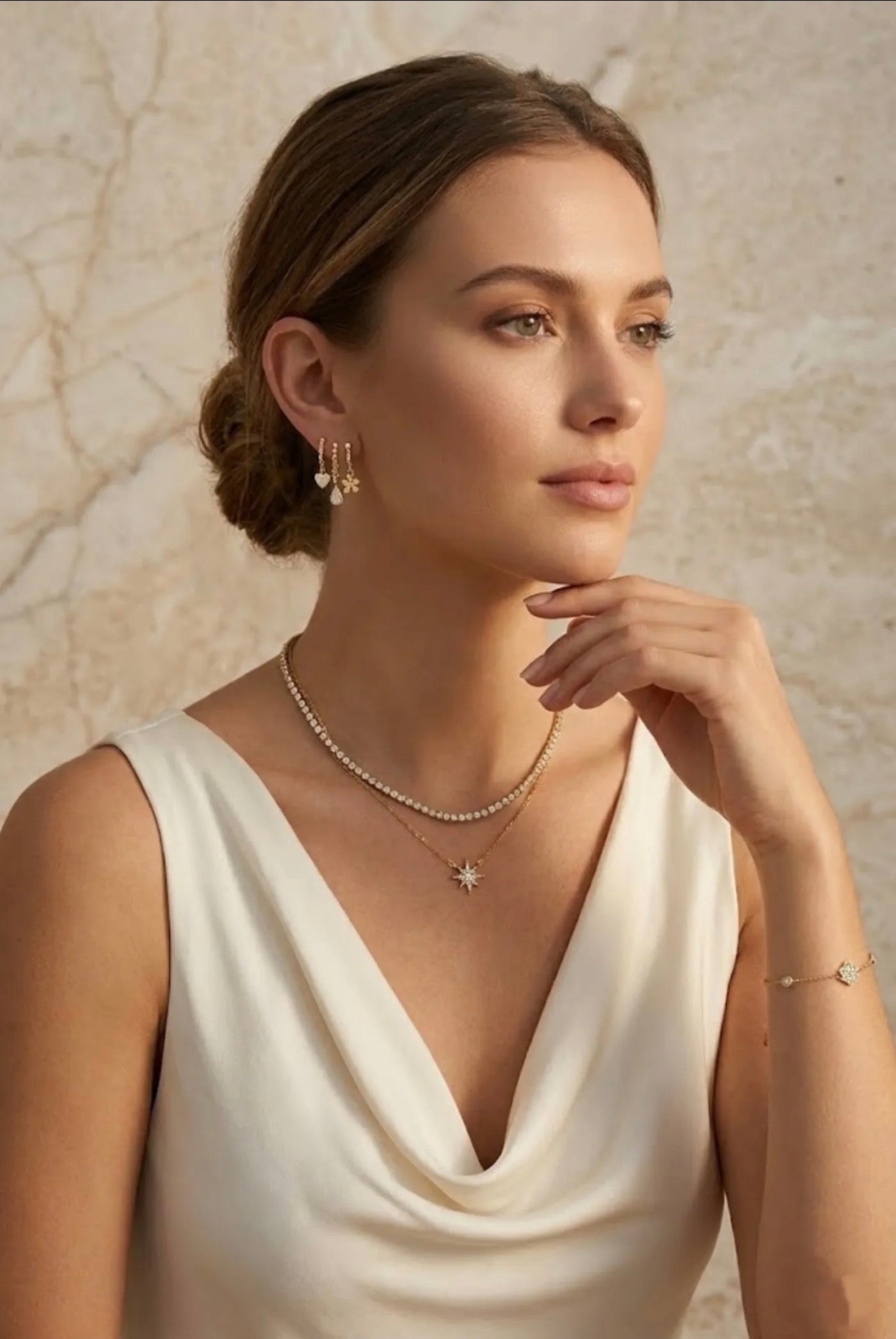 Boucles d’oreilles Cassis