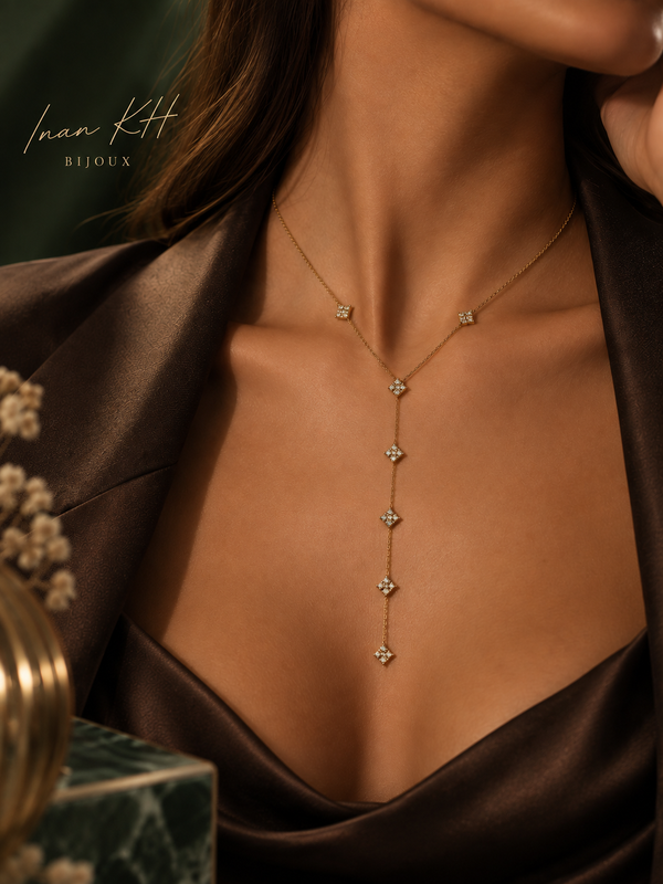 Collier pluie d’étoiles