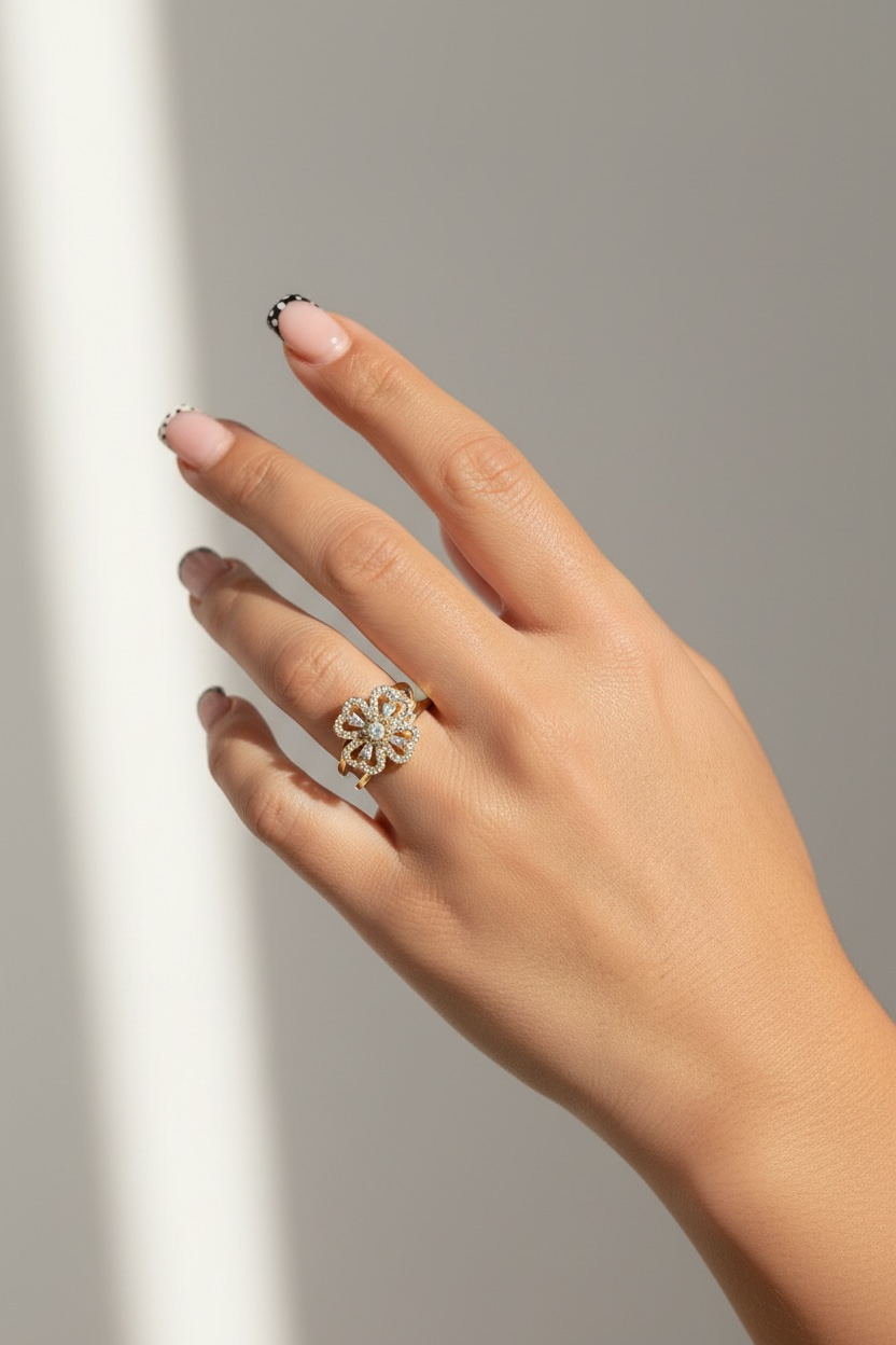 Bague anti stress ajustable