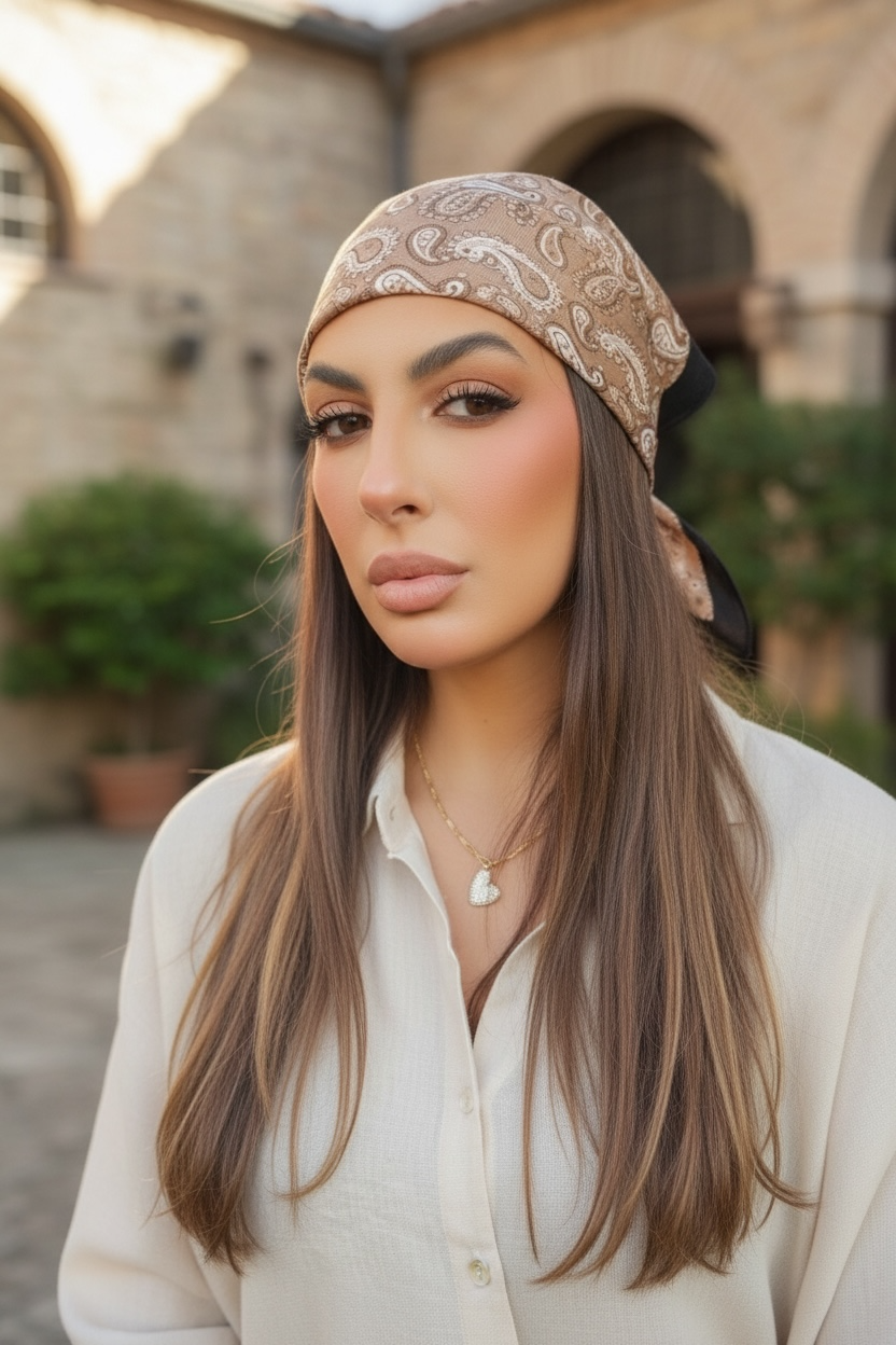 Foulard Sable d’orient