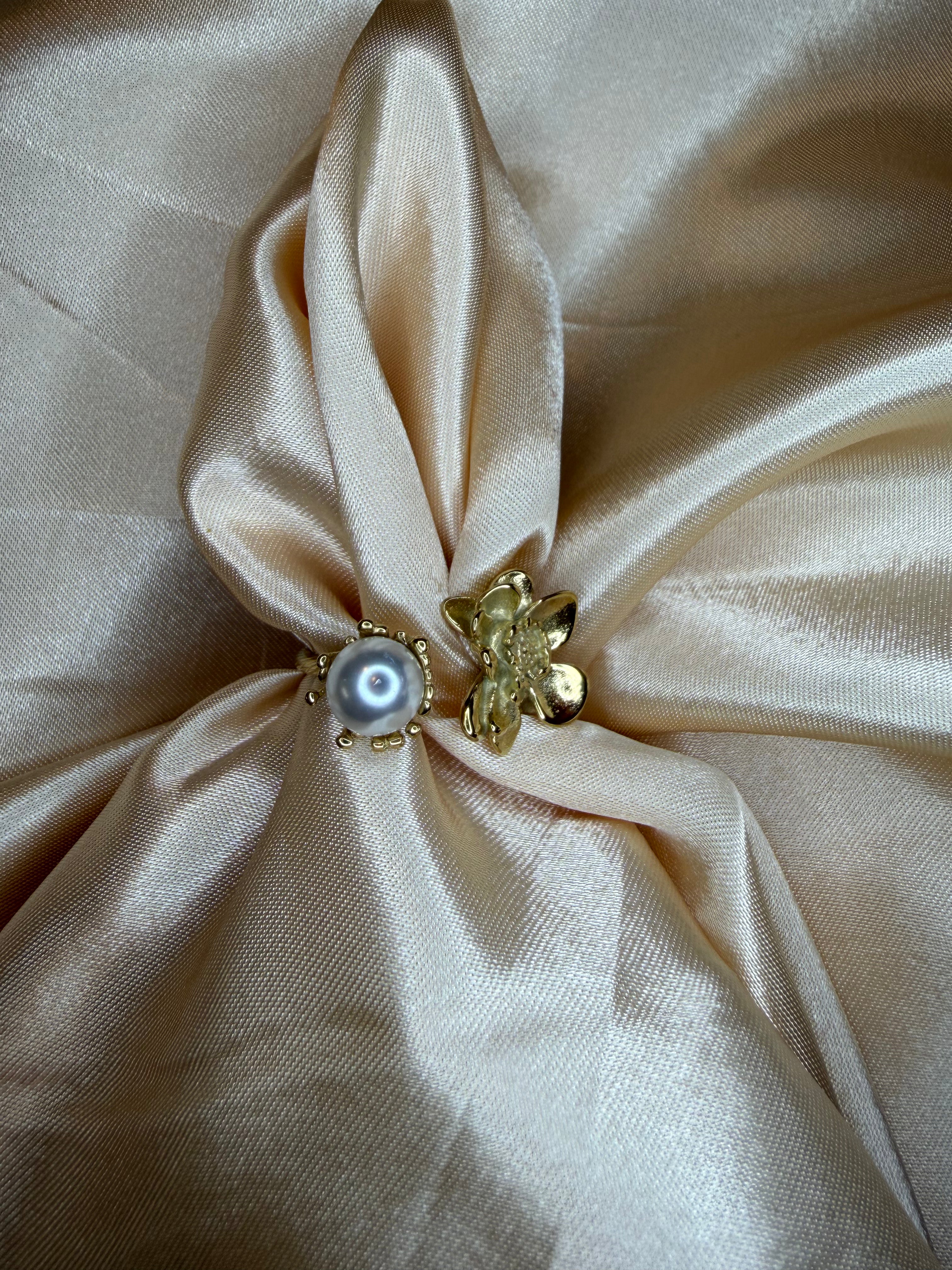 Bague Fleur de perle
