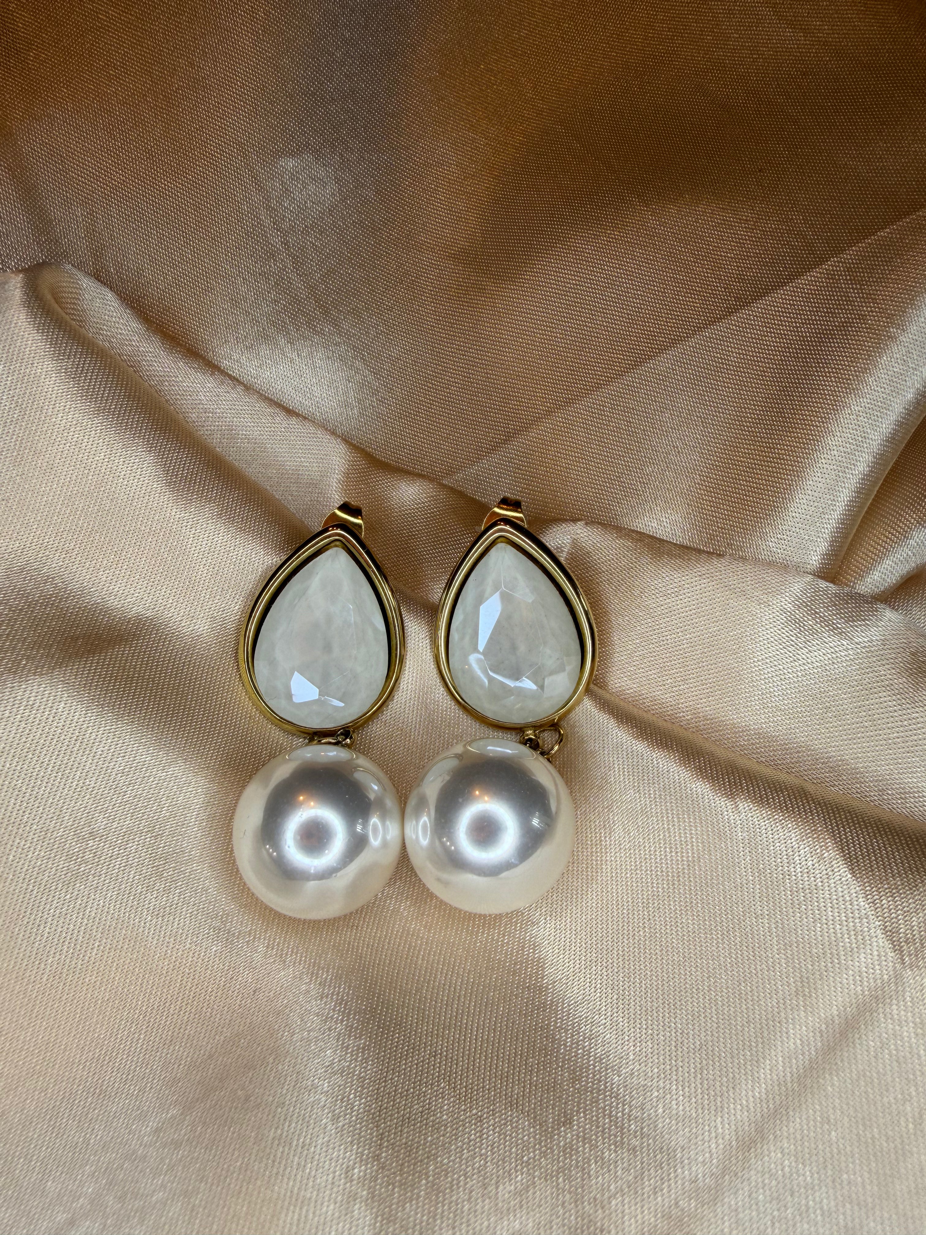 Boucles d’oreilles Goutte de lune